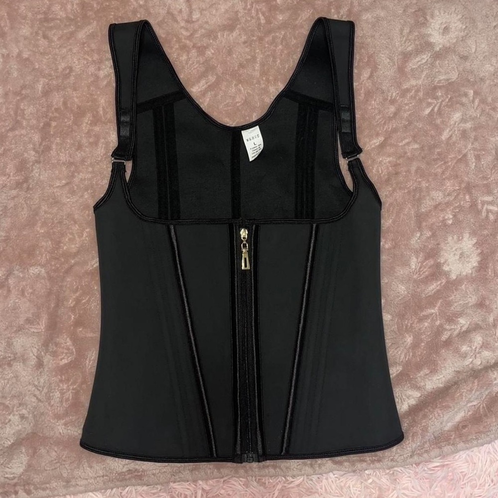 Double Waistband Corset Vest Waist Trainer